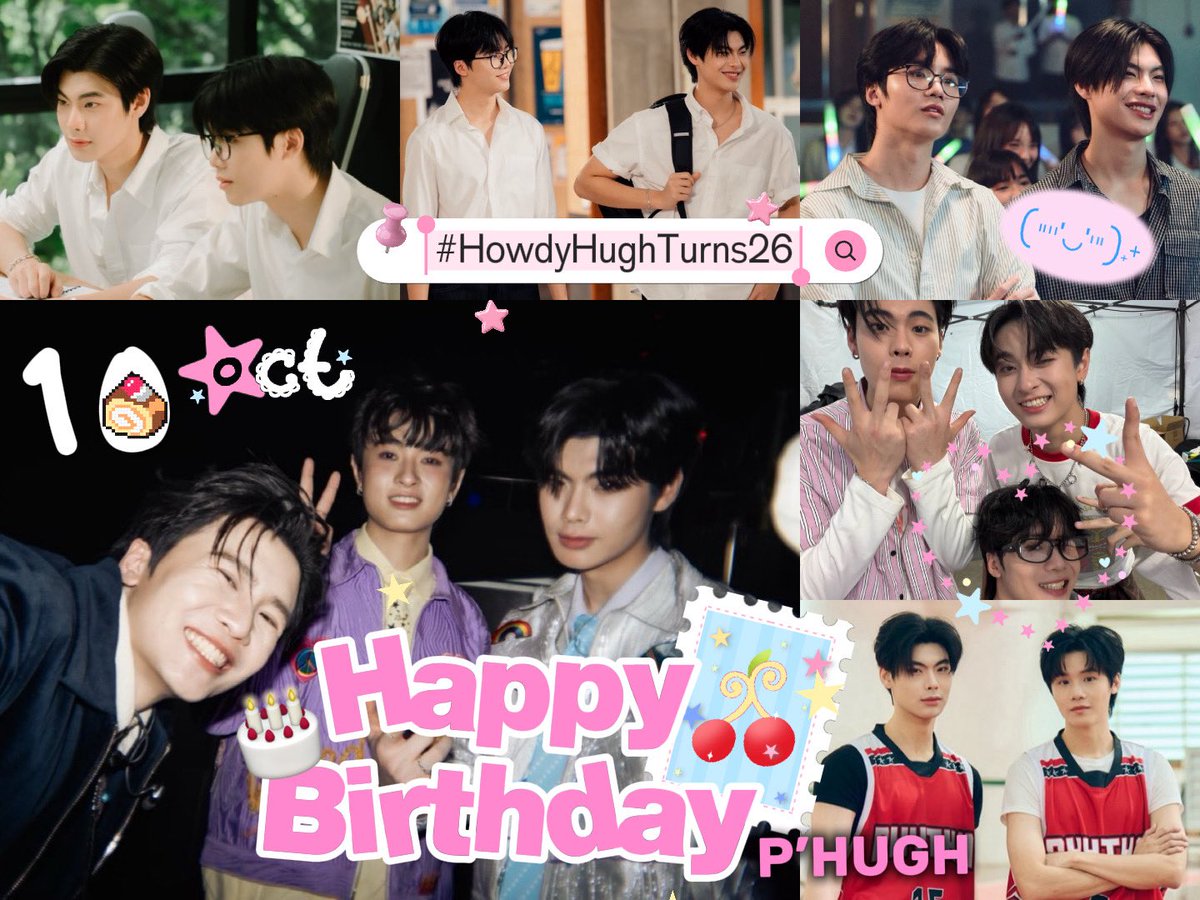 1TooTHEE's tweet photo. 🎂🤍 HAPPY HUGH DAY 🤍🎂

สุขสันต์วันเกิดปีที่ 26 นะค้าบพี่ฮิวจ์ 🥳 พี่นับเลขขอให้พี่ฮิวจ์มีความสุขมากๆน้าาา  สุขภาพแข็งแรง ยิ้มเยอะๆ เจอแต่เรื่องราวที่ทำให้ยิ้มได้ในทุกวัน ขอให้ทุกความตั้งใจของพี่ฮิวจ์นำพาไปสู่ความสำเร็จที่หวังไว้ ขอให้โลกใจดีกับพี่ฮิวจ์มากๆ ในวัย 26 ปีนี้และตลอดไปเลยค้าบบบ 🫶🏻🎉

#HowdyHughTurns26
#hughhype  @Hughhype