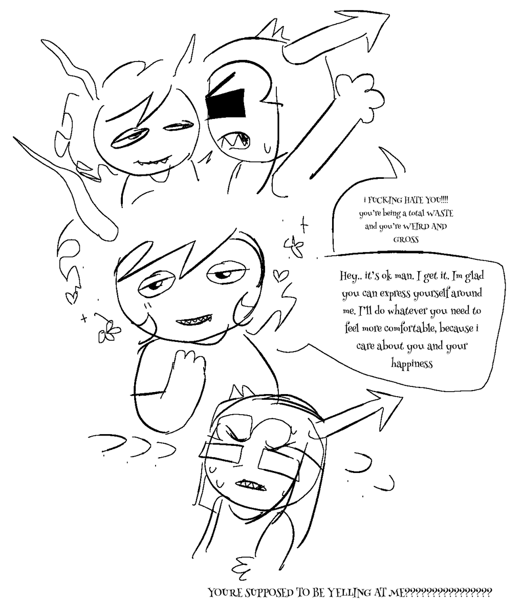 truculentJester's tweet photo. i gotta reread equius’s chats to remind myself he can be such a dickhead #gamquius ok im going to bed https://t.co/TDO6EjZeay