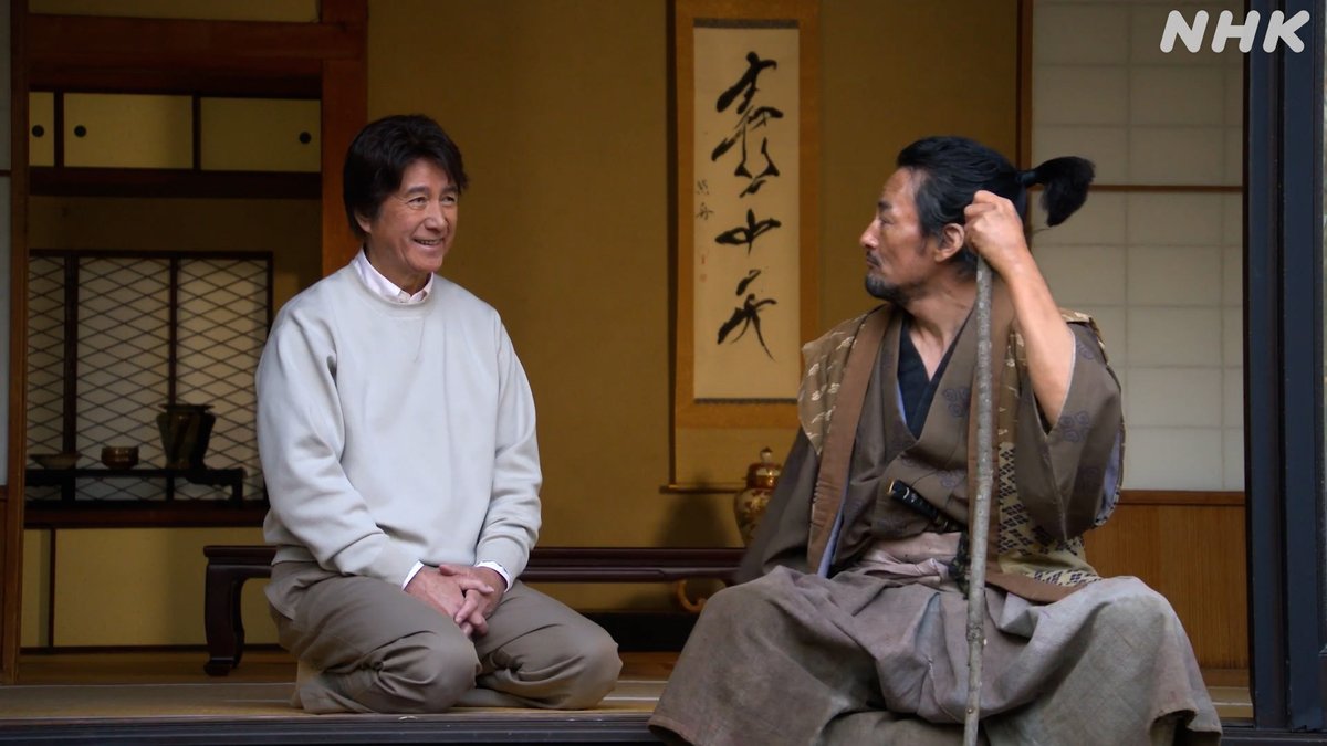nhk_bijutsu's tweet photo. 【今夜！BS #美の壺スペシャル戦国】

草刈家に突然現れた戦国の男（山口馬木也）。
一流武将を目指すものの、令和の世に驚きの連続！
無事に戦国時代へ戻ることはできるのか!?
ドラマパートもお楽しみに♪
10日(土) 夜9:00〜BS
11日(日) 午後1:00〜BSP4K https://t.co/gzRz6valjE