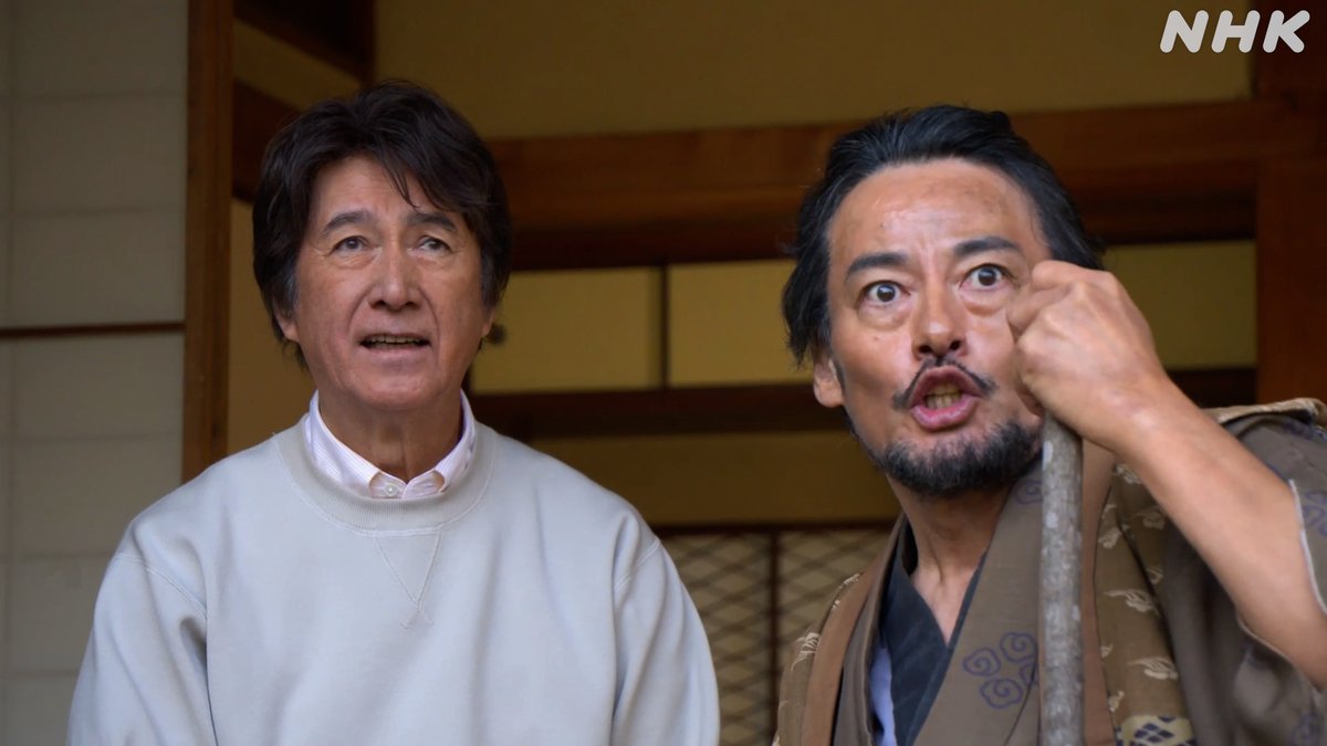 nhk_bijutsu's tweet photo. 【今夜！BS #美の壺スペシャル戦国】

草刈家に突然現れた戦国の男（山口馬木也）。
一流武将を目指すものの、令和の世に驚きの連続！
無事に戦国時代へ戻ることはできるのか!?
ドラマパートもお楽しみに♪
10日(土) 夜9:00〜BS
11日(日) 午後1:00〜BSP4K https://t.co/gzRz6valjE