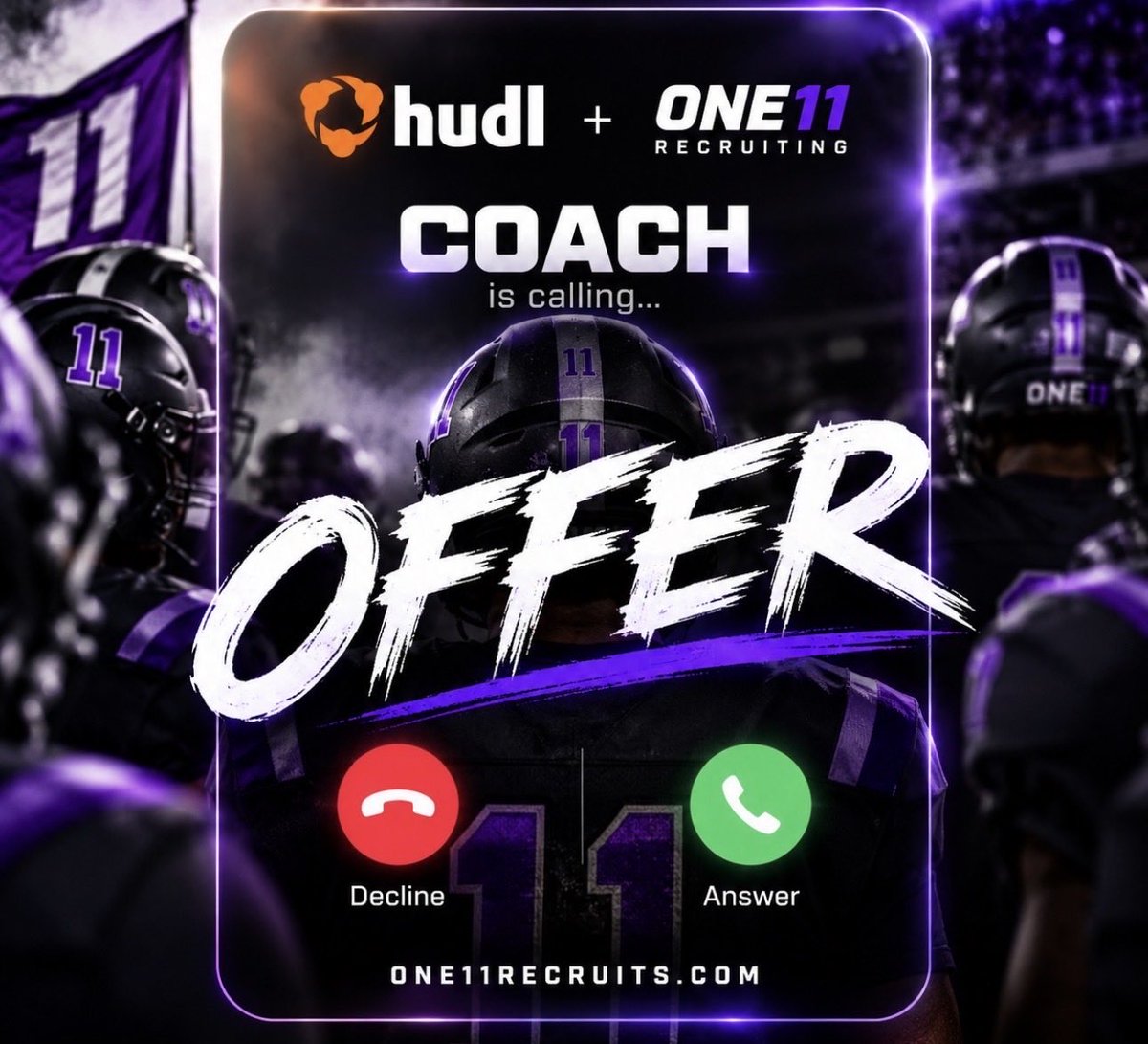 One11Recruiting's tweet photo. ‼️ Who needs an OFFER ‼️

QBs / RBs / WRs / TE / OL / DL / LBs / DBs

2027 / 2028 / 2029 / 2030 / JUCO

👀👇👀👇 Let’s see the FILM  👀👇👀👇 https://t.co/5kIuCDntxx