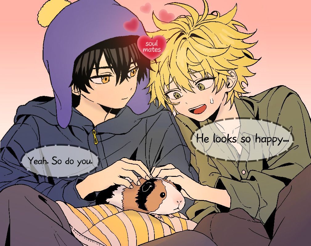 SNRIsoohappy's tweet photo. #southpark #spcreek #creekweek2026
I'm your Tweek, and you're my Craig https://t.co/u3cQOnPsdM