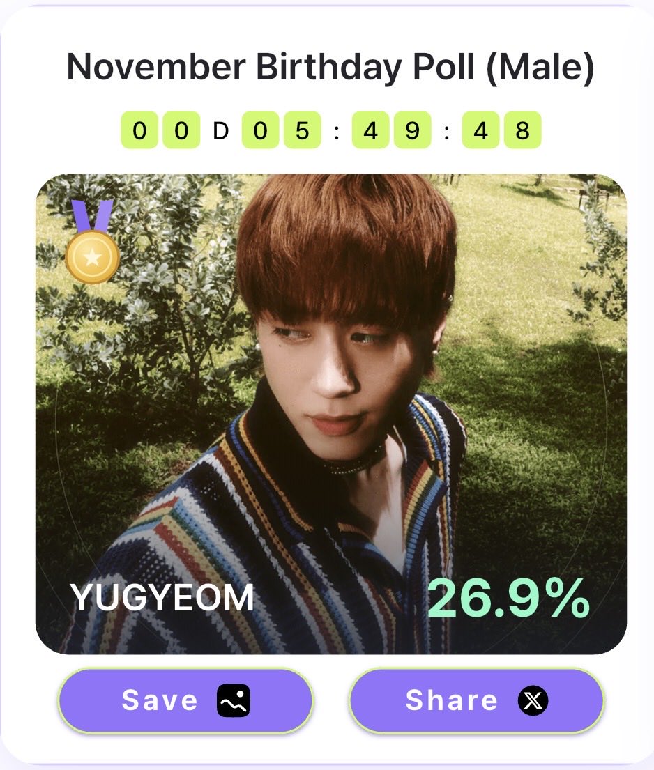 YugyeomStreamTH's tweet photo. ⚠️ แจ้งเตือน แอป Picnic ปิดโหวตวันนี้
ตอนนี้ #1 ยูคยอม

ปิดโหวต 10/10/2026 เวลา 16.00 น. 
มาช่วยกันทำให้หลังปิดโหวต ยูคยอมยังอยู่อันดับ 1 กันนะคะ

🏆รางวัลผู้ชนะ : Famille Station Signage  จำนวน 3 วัน ประกอบด้วย

1. ป้ายบริเวณ Clock Tower ขนาด 7 เมตร จำนวน 1 ป้าย

2. ป้าย Void ขนาด 5 เมตร จำนวน 2 ป้าย 

3. ป้ายตรงทางเชื่อม ขนาด 1.9 เมตร จำนวน 6 ป้าย

--------------------------

ศึกษาวิธีโหวตได้ที่
https://t.co/MdeQR12T5e 

*โหวตเเล้วสามารถลุ้นรับรางวัลได้ตามโพสด้านล่างนะคะ💚

สอบถามเพิ่มเติมได้ที่
Line id: @yugyeomstreamth   

#YUGYEOM  #유겸 
#YUGYEOMSTREAMTH_VOTE
