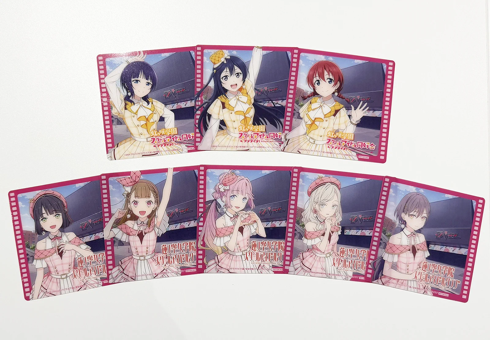 ラブライブ！　カフェ　μ’s 制服　ハードボードコースター　全9種セット ラブライブ！シリーズ公式 on X: 