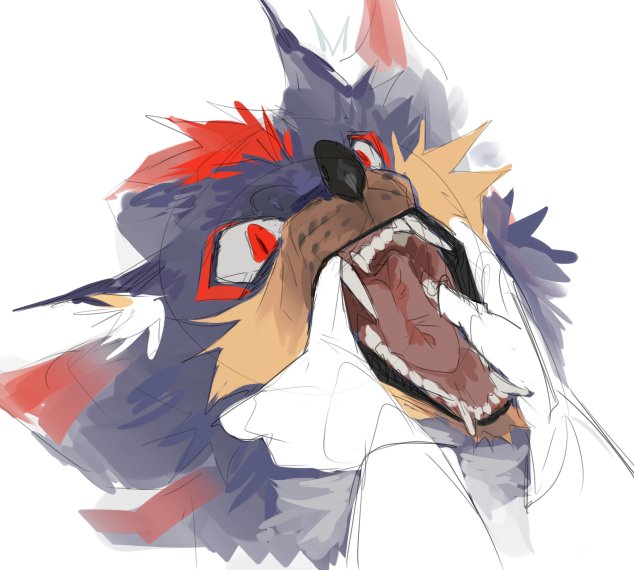 Cloud_yaa's tweet photo. what big teeth you have https://t.co/RTRsmcOZye