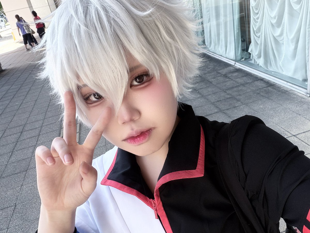 02_1101's tweet photo. いまーす

腰に高杉のぬいさん着いてたら僕です
 #富士コス https://t.co/J6kjXiZSTn