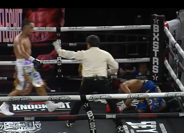 julianisjulius's tweet photo. Carlos Guerrero KO5 Edgar Hernández en Reynosa en el combate coestelar.
Ahora ya suben al ring Jorge Zárate y Luis "Flechita" Castillo para el combate estelar
#ESPNKnockOut #BXSTRS https://t.co/sKuRO00V35