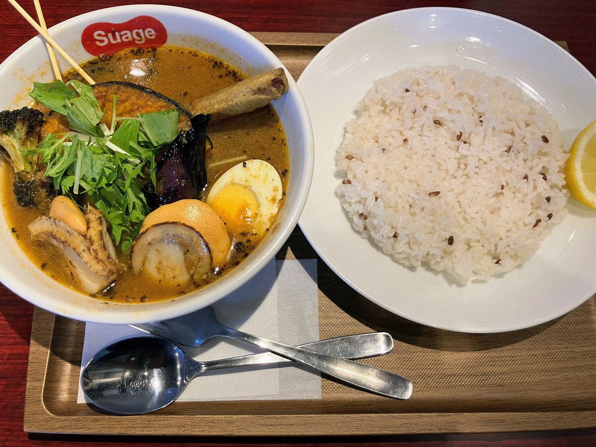 cas_1974's tweet photo. Suageのスープカレー！ https://t.co/Py3H9cCtnY