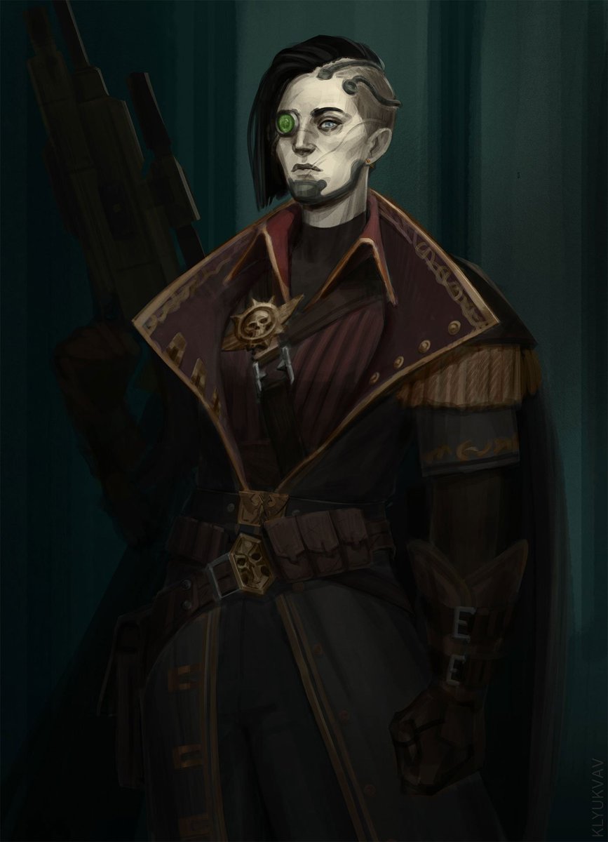40KEternityGate's tweet photo. Gamma von Valancius by klyukvav @klyukvav
(klyukvavv)
https://t.co/OO4tzpVKOI

#ImperiumOfMan #RogueTraders  #WarhammerArt #Warhammer #Warhammer40K #40K https://t.co/MRqgMl5aHp