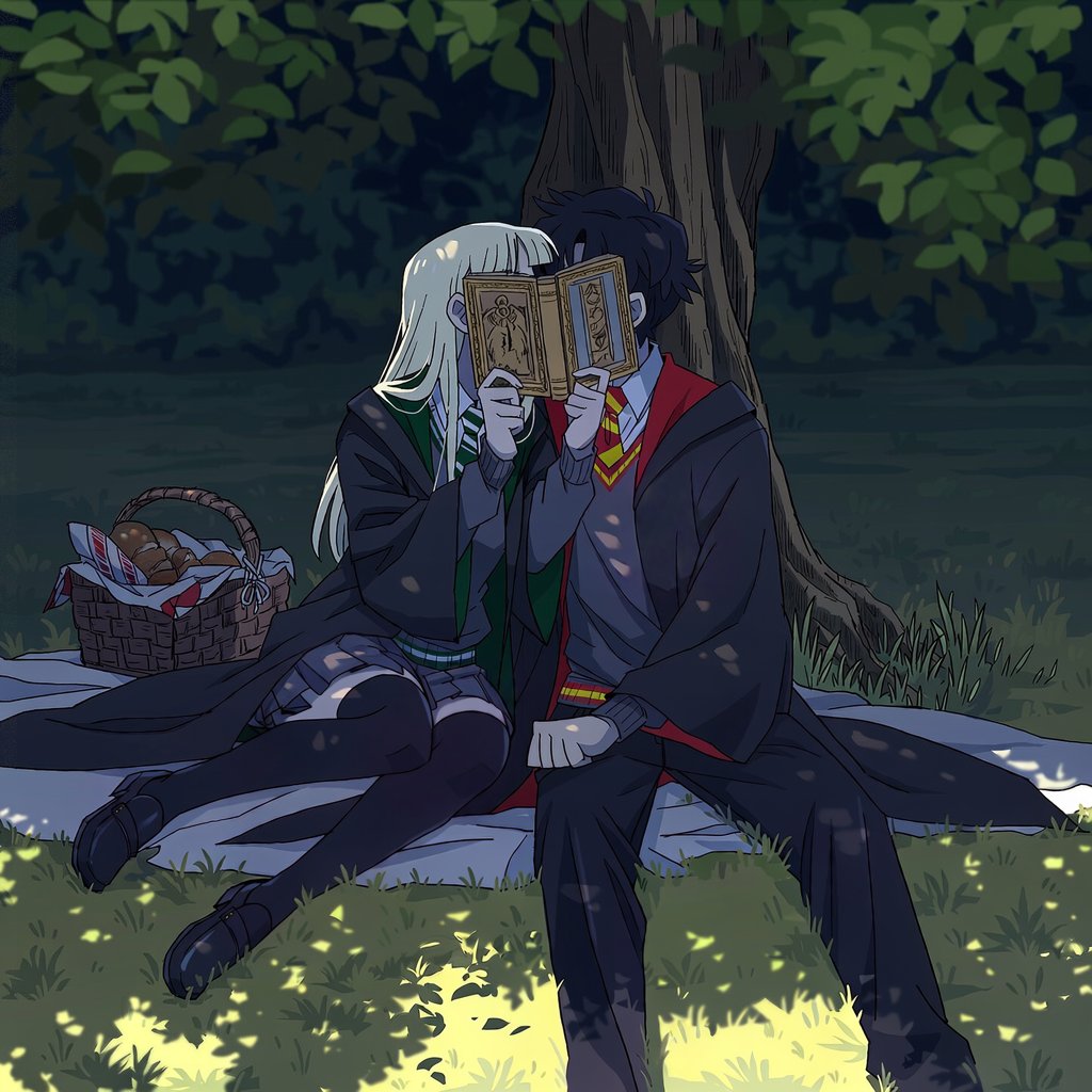 AnantaAI99's tweet photo. Summer Kiss
---
Potter x Malfoid https://t.co/I0kHi1KxMO