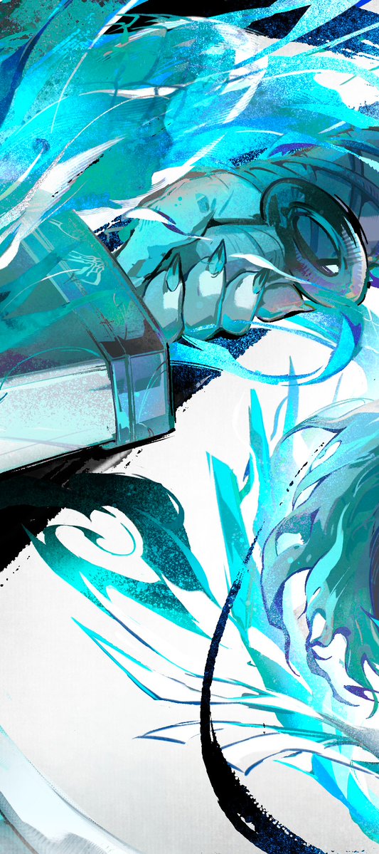 C_Chuxue's tweet photo. Sword Qi
🎨: @Badluck_Bardo https://t.co/c776YEEBKQ