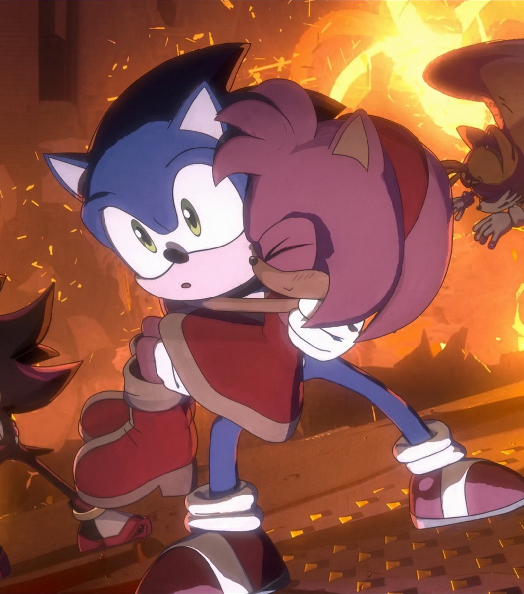 CartoonsOTMoon's tweet photo. Sonic y Amy en el nuevo corto animado por el 35.º aniversario de Sonic the Hedgehog. https://t.co/nLs2lkBSbd