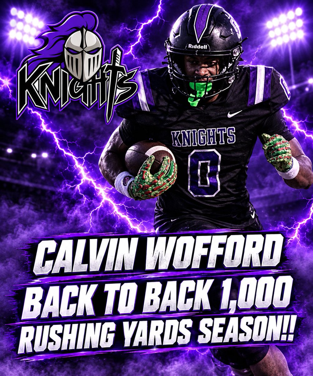 CoachNovinger's tweet photo. Crestwood’s RB @CalvinWofford12 with Back to Back seasons with 1,000 rushing yards!! Shoutout to that tough physical Crestwood OL!  @theitemsports @fourquarterSC https://t.co/nNcxsV88wa