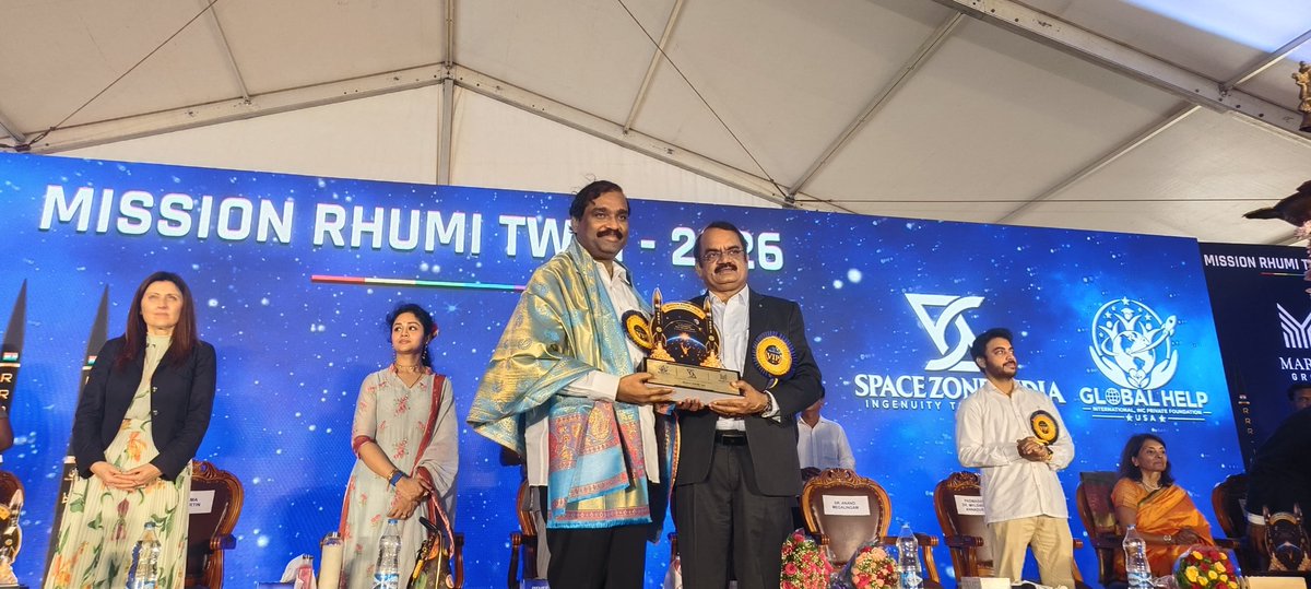 VelmuruganTVK's tweet photo. சென்னையைச் சேர்ந்த விண்வெளி தொழில்நுட்ப நிறுவனமான ஸ்பேஸ் ஜோன் இந்தியா (Space Zone India), சார்பில்
சென்னை கிழக்குக் கடற்கரைச் சாலையில் உள்ள திருவிடந்தையில் நடைபெற்ற "மிஷன் ரூமி" ட்வின் – 2026’ ராக்கெட் ஏவும் நிகழ்வில் பங்கேற்றேன். https://t.co/vejOEgk6Sx