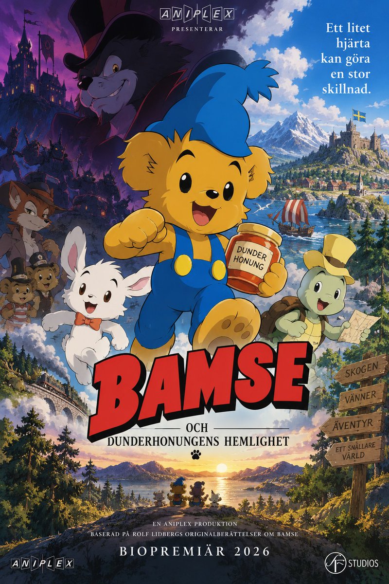 aPrecureFaninTW's tweet photo. aniplex bamse (sweden) https://t.co/xOoxVMfFJ3
