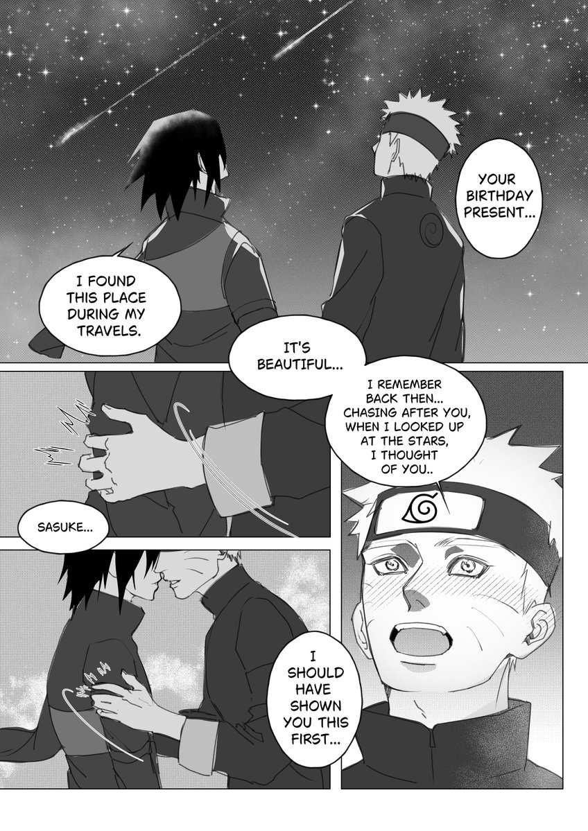 shizunthings's tweet photo. 🍥 happy birthday naruto 🍥
comic set during blank period ~
#narusasu https://t.co/LKDkvGUPAE