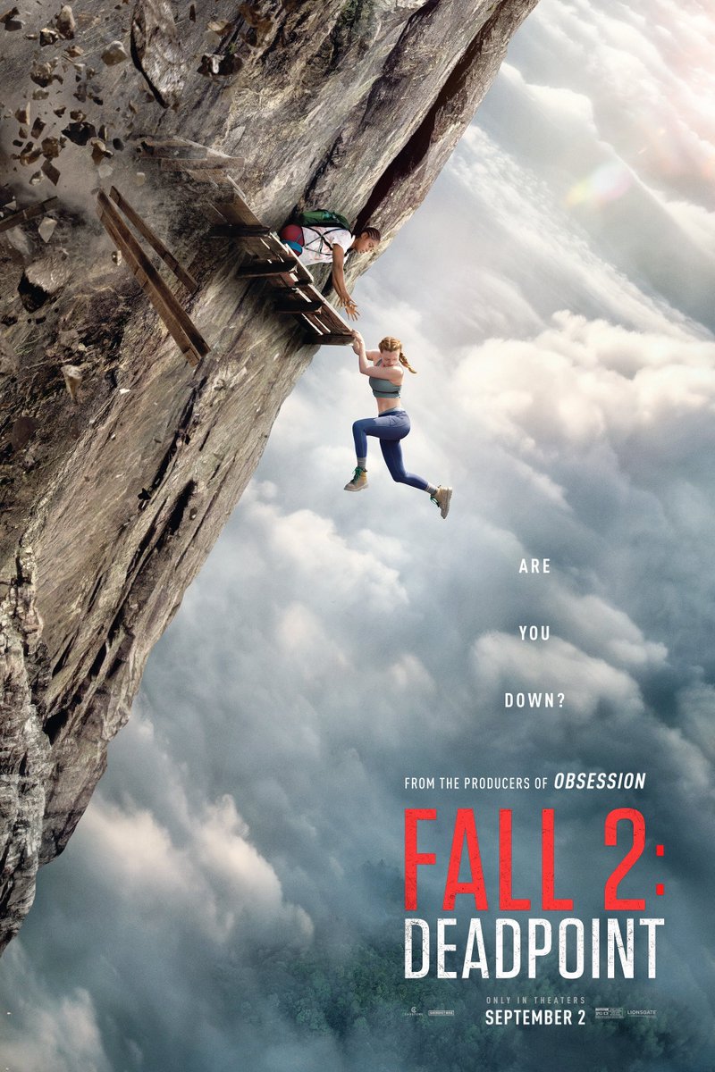 NataliaTokio2's tweet photo. 65.- #FallDeadPoint Las alturas son una auténtica pesadilla, aunque repite fórmulas que funcionaron en Vértigo y algunas situaciones desafían la lógica, cumple con su misión: hacerte sufrir y disfrutar de la adrenalina pero siento que duró mucho para lo que se contó. 7/10 🎥🍿 https://t.co/QeYTHRR4zN