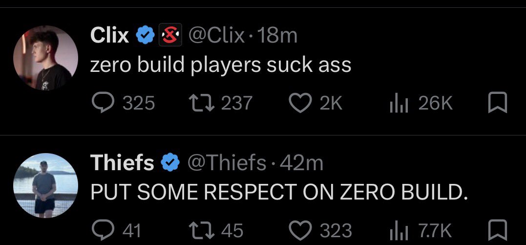 okkcayo's tweet photo. @Clix bruh https://t.co/OD4FffStMV