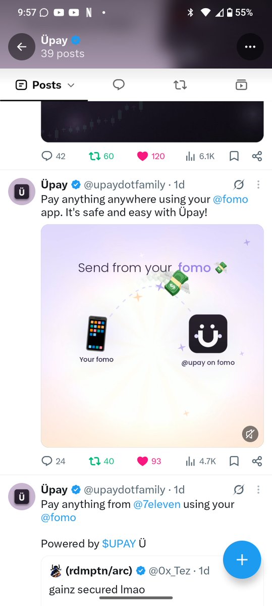 TheBiasedcoin's tweet photo. @nirajhodler I'd take a look at #UPAY 
It allows you to buy vouchers from accross currently 37 countries and over 5000 stores worldwide and expanding as we speak. https://t.co/eOnOxxLf74