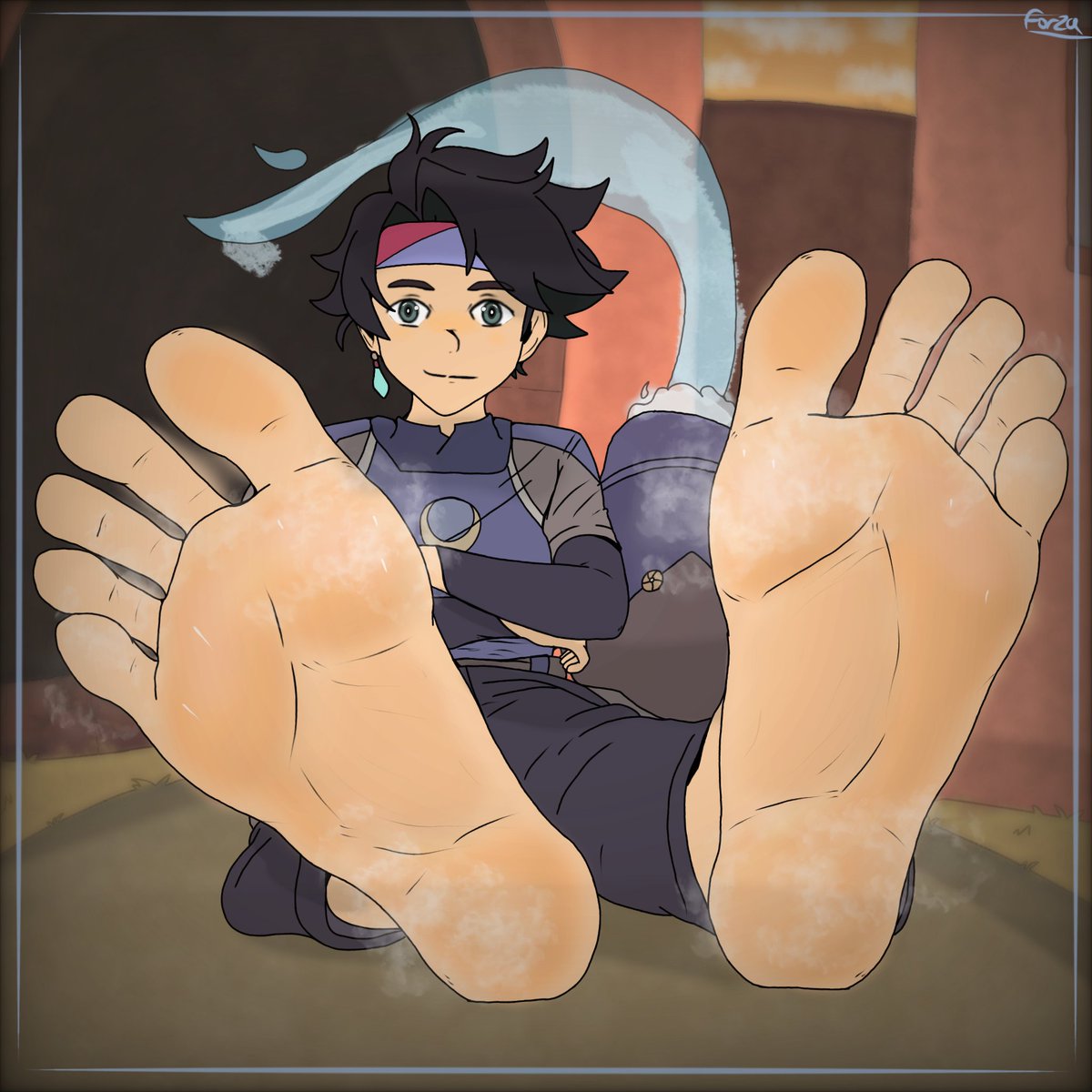 ForzaRondo23257's tweet photo. A waterbender's sweaty feet-Had to draw one of the new Avatar guys, Daemin's my favorite out of the three so far
#malefeet #feetfetish #Feet #Avatar_Seven_Havens #Daemin #NSFW https://t.co/1yyJaGDAPr