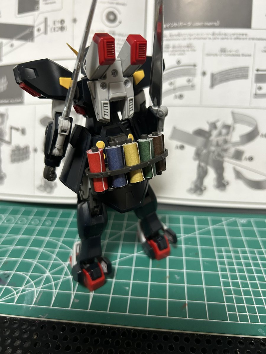 hokka_patch's tweet photo. プラモオリジナルの巻物 https://t.co/hdizqeuq9P