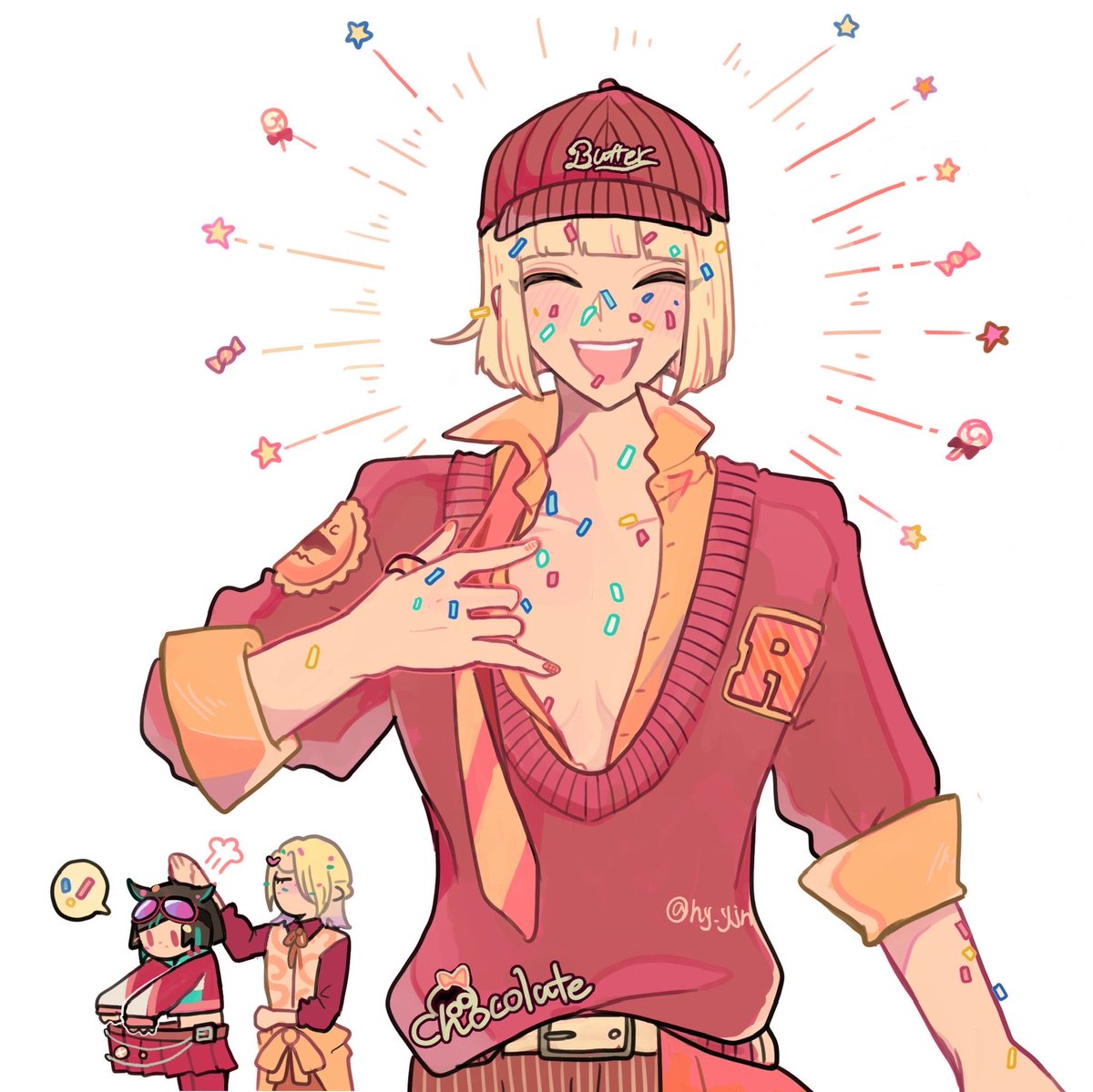 hy_yjn's tweet photo. 🍩🍭🍬 https://t.co/l4zTWpAlMZ