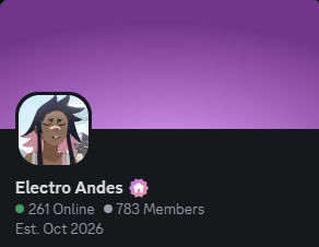 Zxnd3rsit0's tweet photo. ¡Muchísimas gracias a todxs por tanto amor y apoyo!💖
Nos hace feliz ver cómo sigue creciendo esta preciosa comunidad ⚡🏔️

¡Los queremos un montón, electrowachines! (⁠⸝⸝⁠ᵕ⁠ᴗ⁠ᵕ⁠⸝⸝⁠)

#electroandestwt #electroandes #electroserver https://t.co/C6dJkriCk5