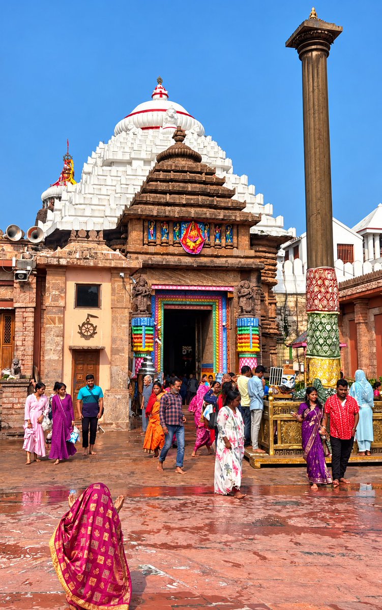SJD_Puri's tweet photo. ଜୟ ଶ୍ରୀଜଗନ୍ନାଥ 🙏🚩
ଆଜିର ଶ୍ରୀମନ୍ଦିର ଦିବ୍ୟ ଦର୍ଶନ । ତାରିଖ:10-10-2026
#jaijagannath #prayer #spirituality #god #faith
#spiritul #Puri #Odisha #india #ShreeJagannathaDhaam #SJD https://t.co/hsoYqFu0dx