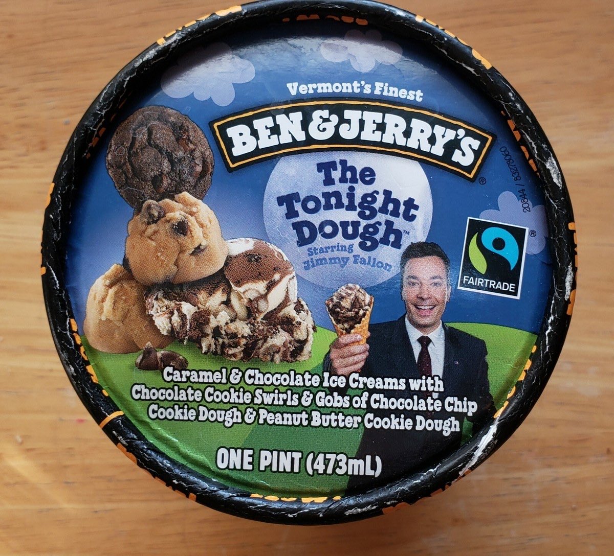 ameofficialhd's tweet photo. just looked at the flavor description on b+js tonight dough for the first time. damn bitch take a breath https://t.co/eqfKnQxoM7