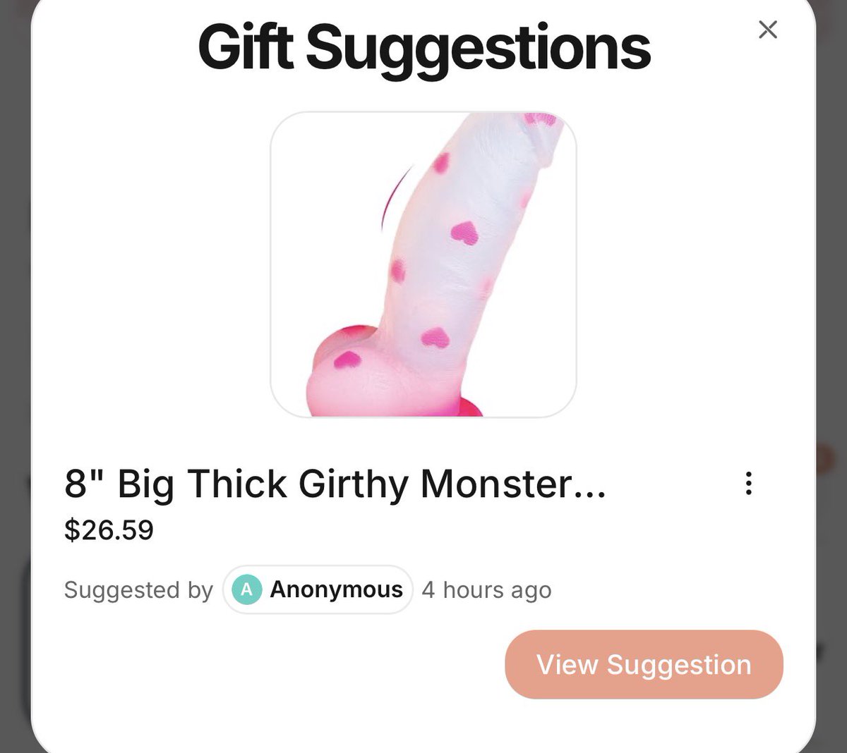 tinylilpupsis's tweet photo. now who tf put this on here  bc that is not going inside of me. https://t.co/UPjbSxmDfc