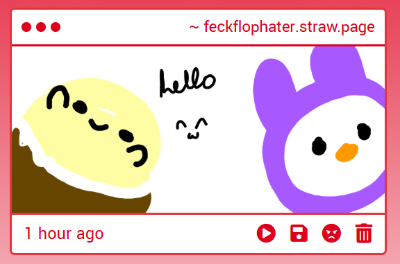 Strawpage Examples Strawpage thread of the day. (1/?) Hello!!! 梁This is so cuteeeee ...
