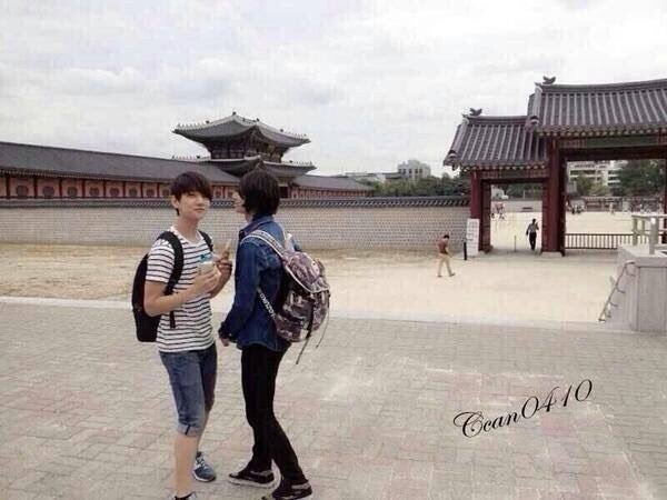 latenightkyoto's tweet photo. my fav junshua story will always be how predebut neither of them could speak korean but still spent their free time exploring places &amp; learning the culture together despite the language barrier. they didn't have the words but they had each other to navigate the unfamiliar with 🥹 https://t.co/0D3UubHRZm