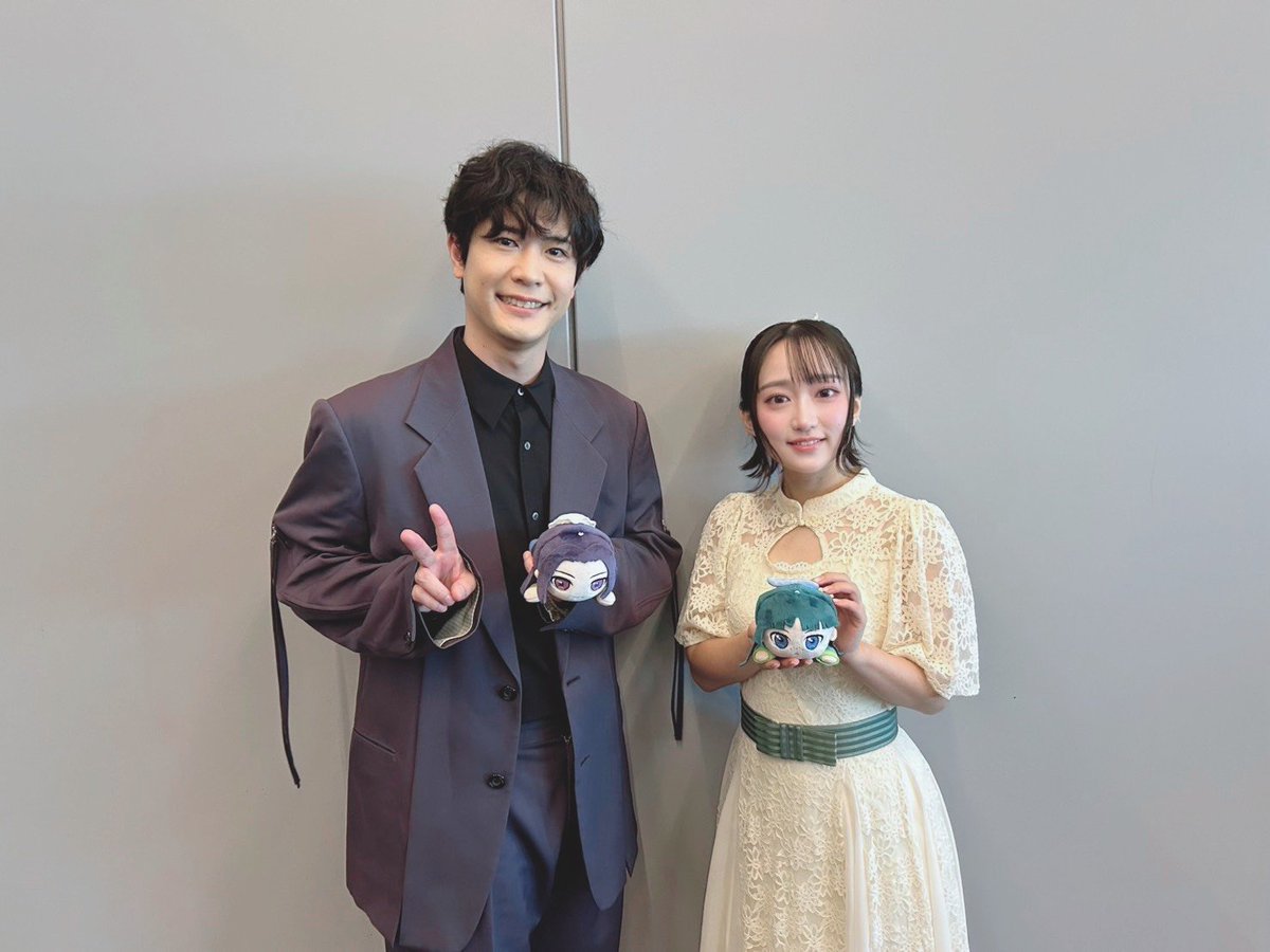 kusuriya_PR's tweet photo. ˗ˏˋ ご来場ありがとうございました💐 ˊˎ˗

NEW YORK COMIC CON 2026🚩
TVアニメ『#薬屋のひとりごと 』
スペシャルステージ🍃

最新50話の生アフレコを、
ニューヨークの皆さんの前で初披露✨

#悠木碧 #大塚剛央 #NYCC https://t.co/JBzbkzHa67