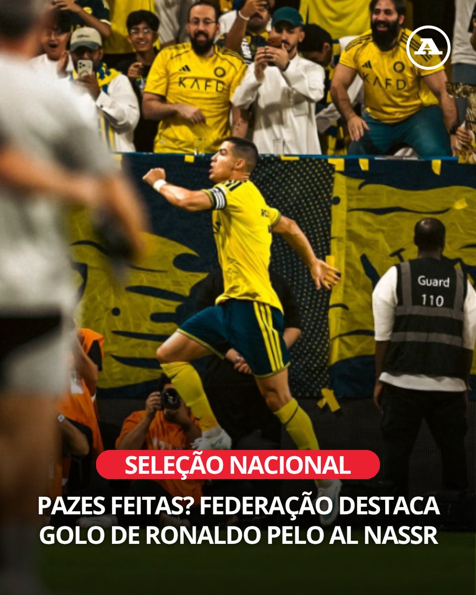 abolapt's tweet photo. A Federação destacou o golo de Cristiano Ronaldo pelo Al Nassr, mas Samu Costa, também internacional português, não teve direito a qualquer menção nas redes sociais, apesar de também ter marcado.

#CristianoRonaldo #SamuCosta #FranciscoTrincão https://t.co/VnhxOg9OdY