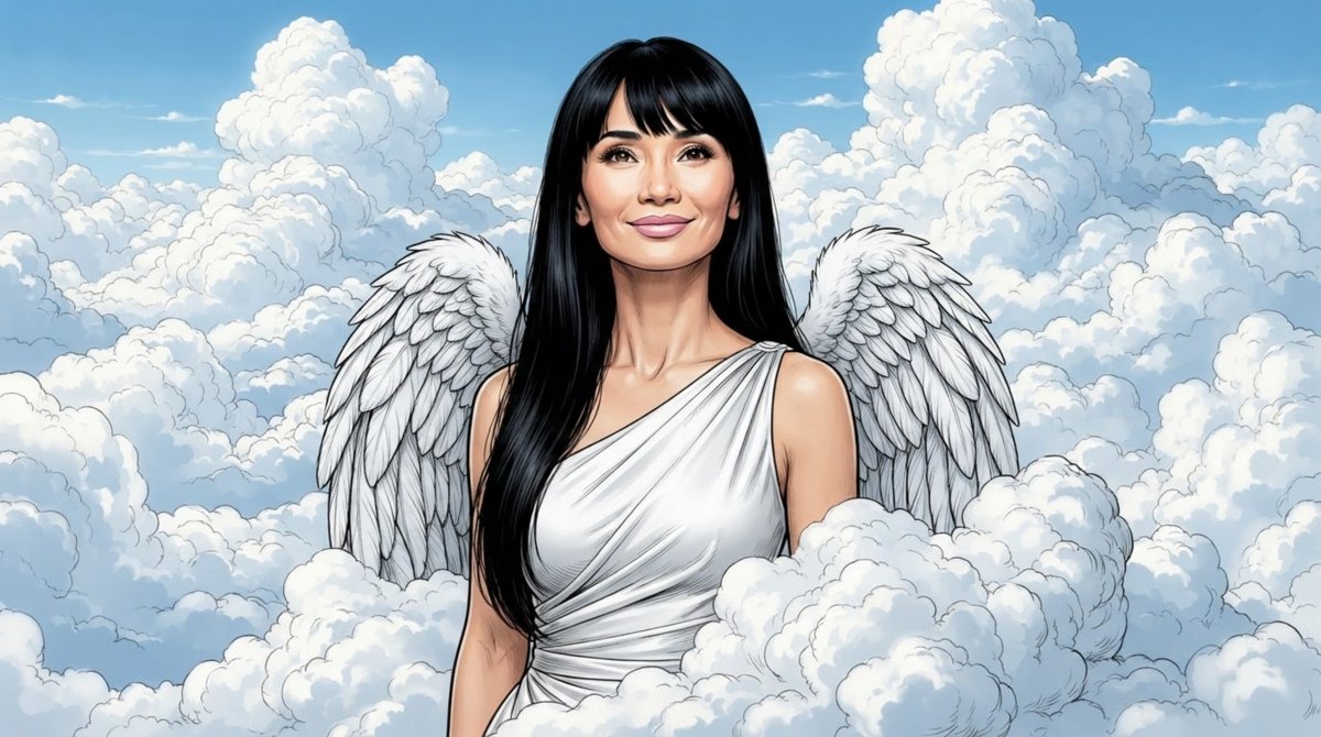 ppgrainbow's tweet photo. @RealBaiLing Here are a couple more beautiful AI-generated heavenly portraits of Bai Ling! 😍
#AI #BaiLing #HeavenlyPortrait #Illustration https://t.co/4PIOQWtm67