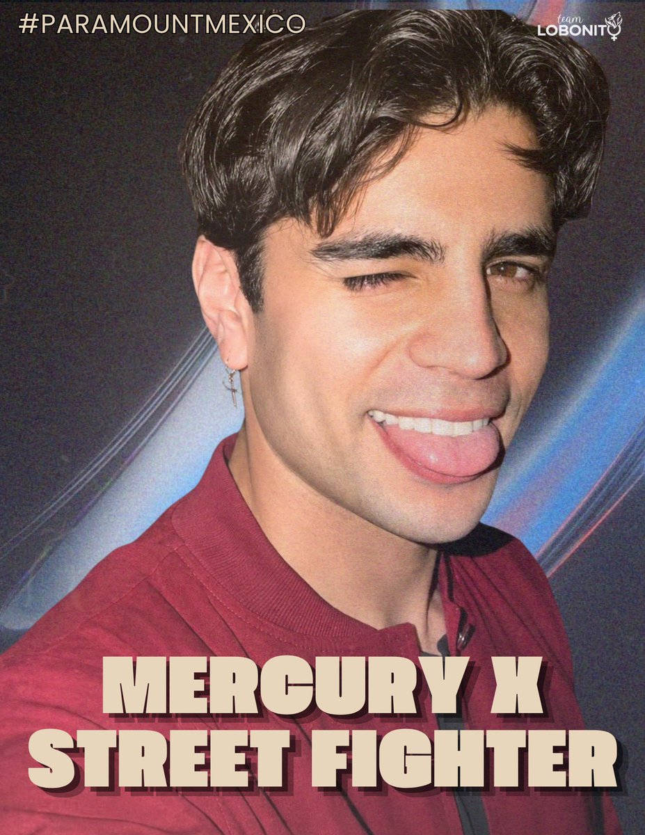 TeamLobonito's tweet photo. NUEVA TENDENCIA 🗣️ aquí nadie duerme Mercurials; comenta las frases + la tendencia + el # 

MERCURY X STREET FIGHTER
#ParamountMexico https://t.co/M9O6pBjLw1