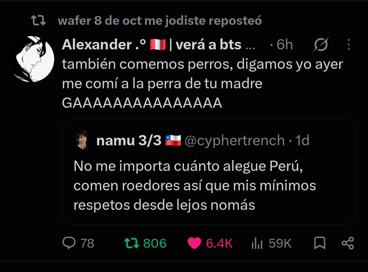 dummiix_'s tweet photo. @v_koocito7 MIRA ESTO WBNAAA ME CAGUE DE RICHARDDD AJKAKANANAJA ME BAJAN MI PEPITA MRDAAA https://t.co/qNLIlCtOUm