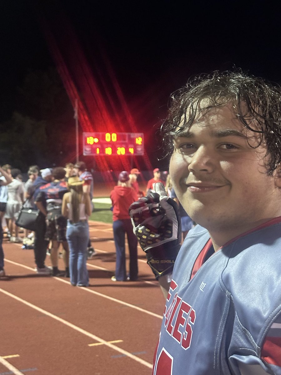 Colsen77Liberty's tweet photo. 10/9/2026 Big upset win over Howell Central Tonight 13-12!!!  Wearing Number 62 tonight with the new uniforms! https://t.co/hQGcSpAyPA