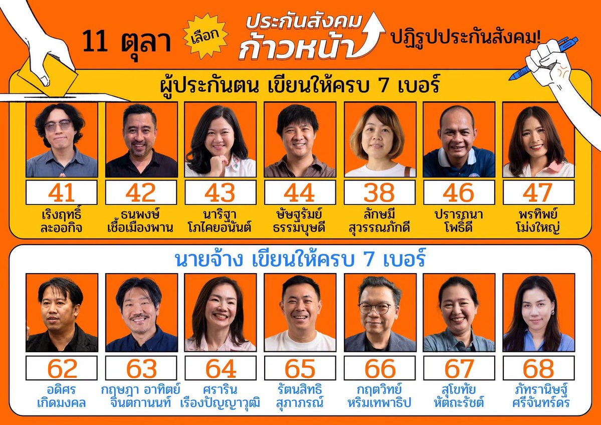 IngridFromSpace's tweet photo. “พรุ่งนี้ 11 ต.ค. 69 อย่าลืมไปเลือกตั้งประกันสังคม”
“พรุ่งนี้ 11 ต.ค. 69 อย่าลืมไปเลือกตั้งประกันสังคม”
“พรุ่งนี้ 11 ต.ค. 69 อย่าลืมไปเลือกตั้งประกันสังคม”
“พรุ่งนี้ 11 ต.ค. 69 อย่าลืมไปเลือกตั้งประกันสังคม”
“พรุ่งนี้ 11 ต.ค. 69 อย่าลืมไปเลือกตั้งประกันสังคม” https://t.co/CDND1LsfbD
