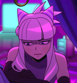 skreecher_'s tweet photo. its only just really hitting me that olivia's hair looks kinda like horns. andi and frankie are the knights saving the princess from the dragon ???? https://t.co/vTHcHZp5fI