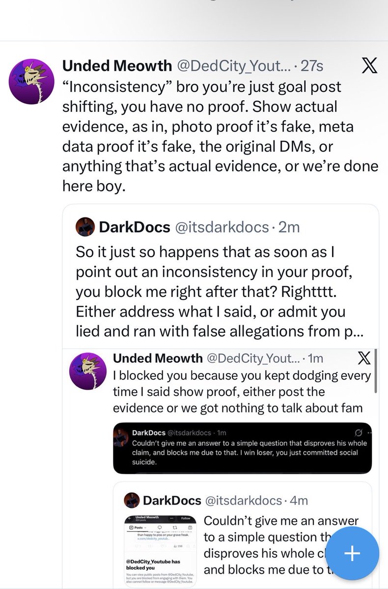itsdarkdocs's tweet photo. How is it goal post shifting when it was literally on topic? Answer the question you ignorant gay pussy. Why does the other persons clan tag/board show up but not Wiesels if it’s real? Seems like it’s not a glitch if that’s the case you rambling retard. https://t.co/jhw4lQPT9V