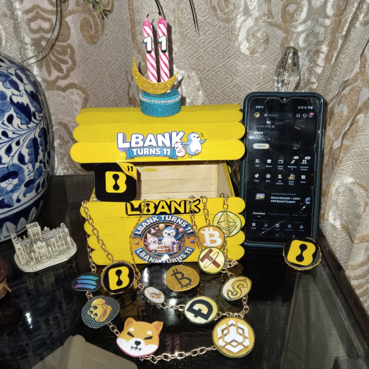 3s_41's tweet photo. Eleven years of trust, trade and might ๐๐ช
LBANK turned the dark to light๐ก โจ
Happy 11th Birthday! ๐๐ ๐
@kashi7669057262
@Umii7176
@_masadullah_
#LBank11 #ComeAsYouAre https://t.co/wJaYS7mDQL