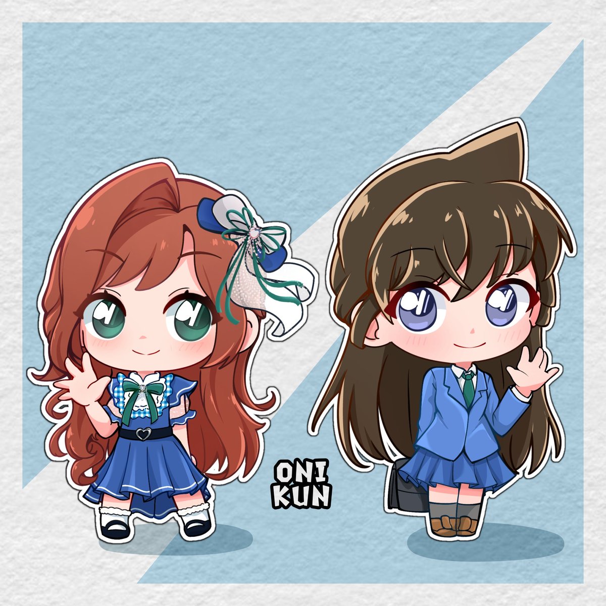 OnigiriKun8's tweet photo. มีน้องรันตุวจิ๋วสองคน💙💙🤏
#PraeCGM48 #CGM48 #CGM48fanart https://t.co/HDfNkTT2Ii