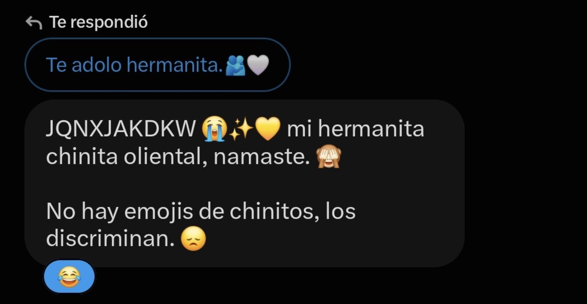 angedenuvo's tweet photo. Le digo algo tierno a mi hermana: 🤍
Mi hermana: https://t.co/SwSIWXwIxT