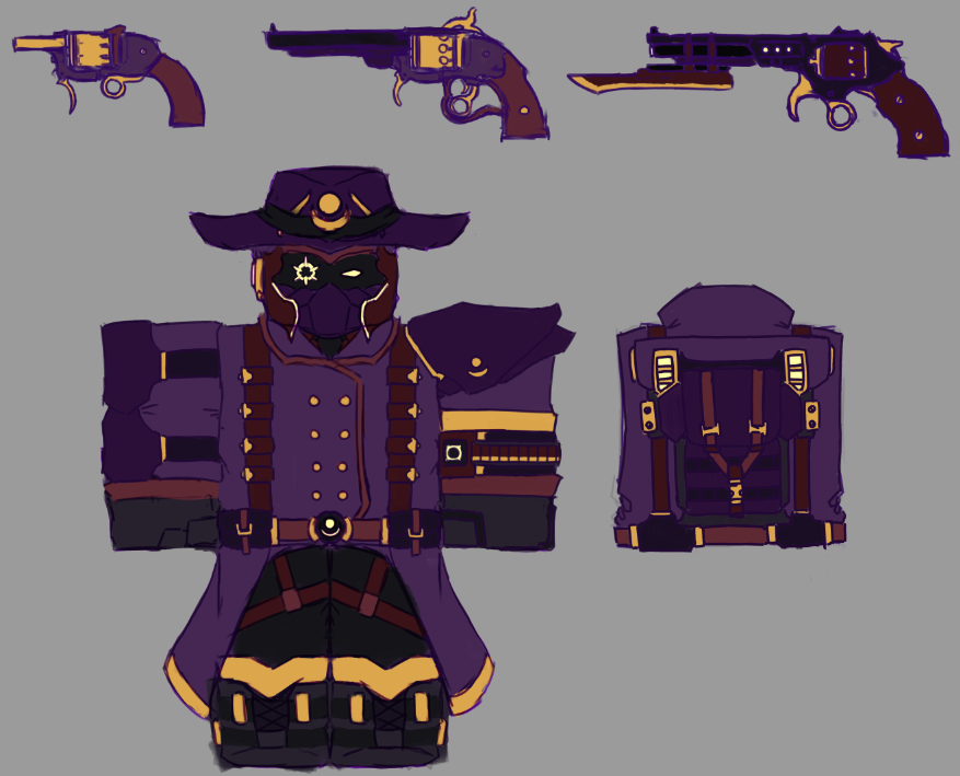 ColboltX's tweet photo. #towerdefensesimulator #robloxdev
I made Eclipse Cowboy's concept art
Heavy thanks to @electromeltdown for modelling the tower and @Alarstarz modelling the guns!

go get it (i heard its common rarity and thats funny) https://t.co/1TgVflEe3N
