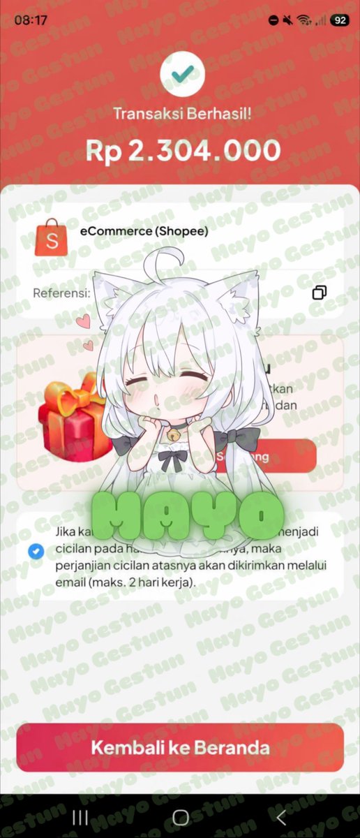 cidyv's tweet photo. 🍒 FRESH TESTIMONI 🍒

💳 Yup PayLatter

🎁Trusted 1000% with testimoni
💵fee start 8% murce 
🚀fast transfer, fast response

t. pencairan limit paylater spaylater, kredivo, akulaku, gopaylater, indodana, bca paylater, cc, cradinex, yup, lazada,  tiktok paylater, dll https://t.co/0EnSrg0C3k