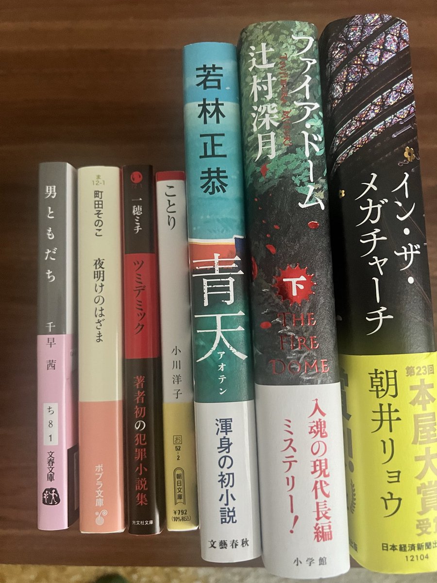 yu___zu_st's tweet photo. ファイアドームの下巻を買いに行っただけなのに📚

#今日買った・届いた本を紹介する https://t.co/dNPuB2Wu3f