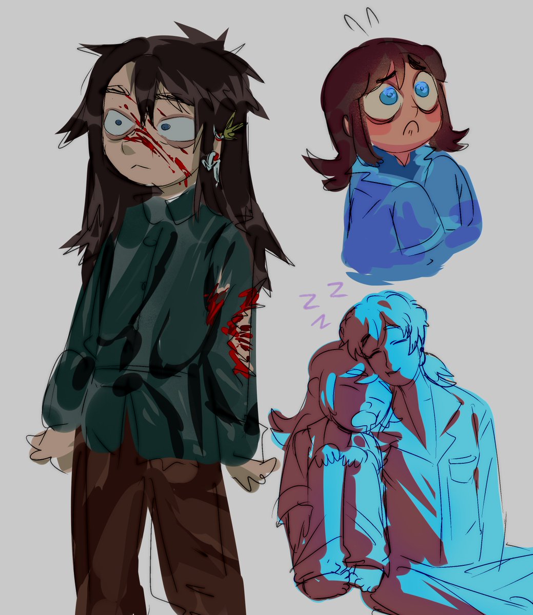DoddlesofLab's tweet photo. Artblock is killing me but I needed to draw Abaddon. Peak season btw🤘 
#hauntedhotel #hauntedhotelspoilers https://t.co/nPGMiZP4gE