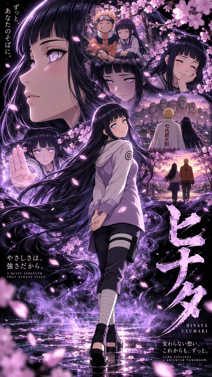 GuruWallpaper1's tweet photo. 🌸🩷 Three Heroines. Three Beautiful Journeys. One Unbreakable Spirit. ✨
💗 Ochaco Uraraka — A heart that saves others with kindness.
💜 Hinata Hyuga — A quiet love that never gives up.
🌸 Nezuko Kamado — A gentle soul that blooms even in darkness. https://t.co/KH81T1mJZI