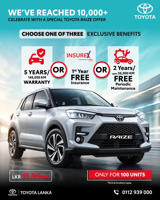 rangaba's tweet photo. It will be interesting to see who is foolish enough to pay Rs 11.45m for BYD’s smallest EV, the Racco, when an infinitely better brand-new Toyota Wigo costs Rs 2.5m less at Rs 8.95m, and the far superior Raize is just Rs 11.95m. https://t.co/lFaNnvyEJH https://t.co/Jcc5TE62Vn